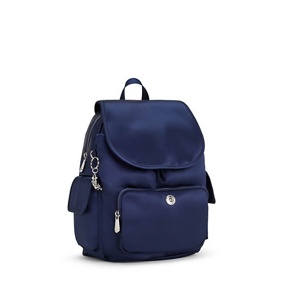 Kipling City Pack Small Classic Ryggsekk Blå | NO 1718CT